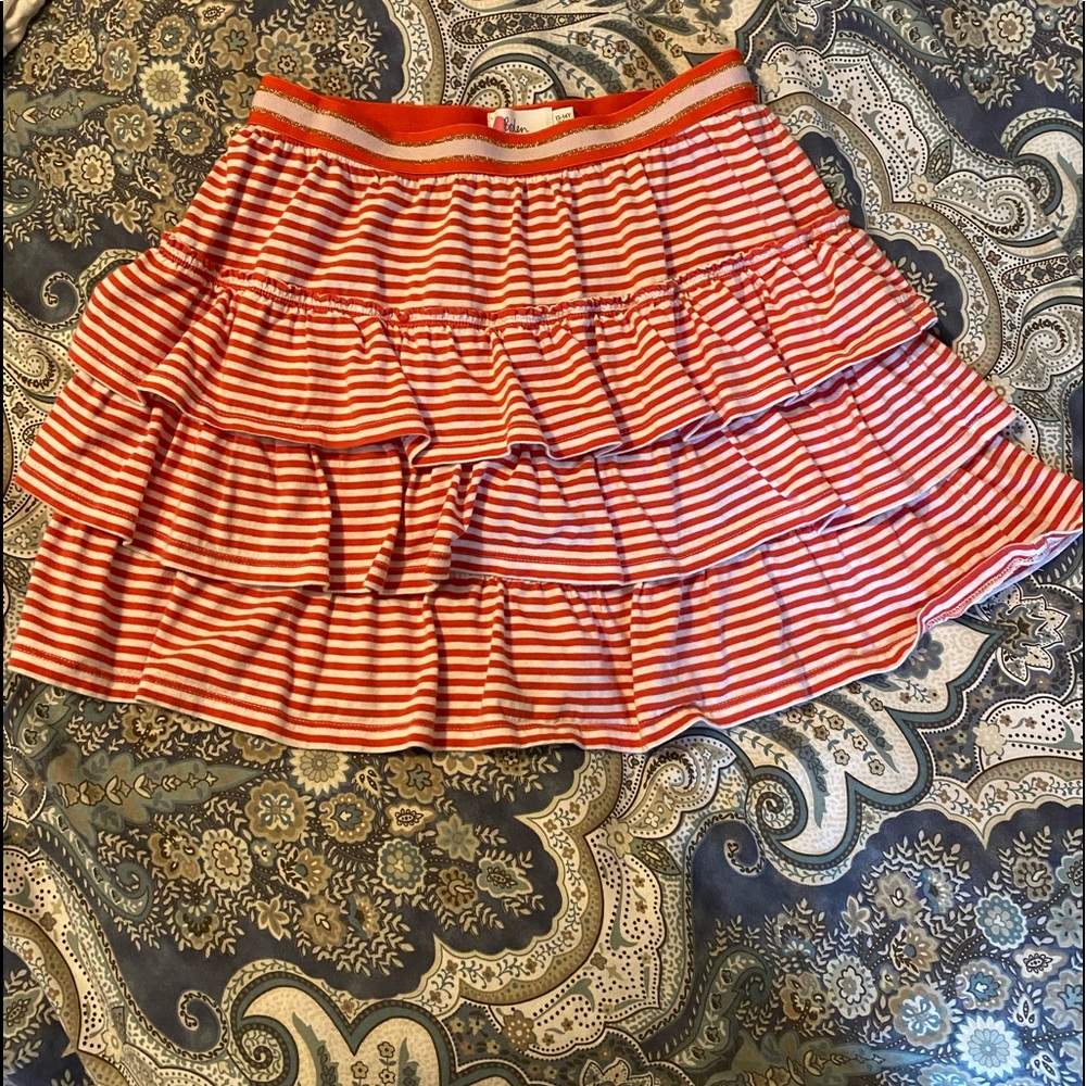 Boden Teen striped Skort